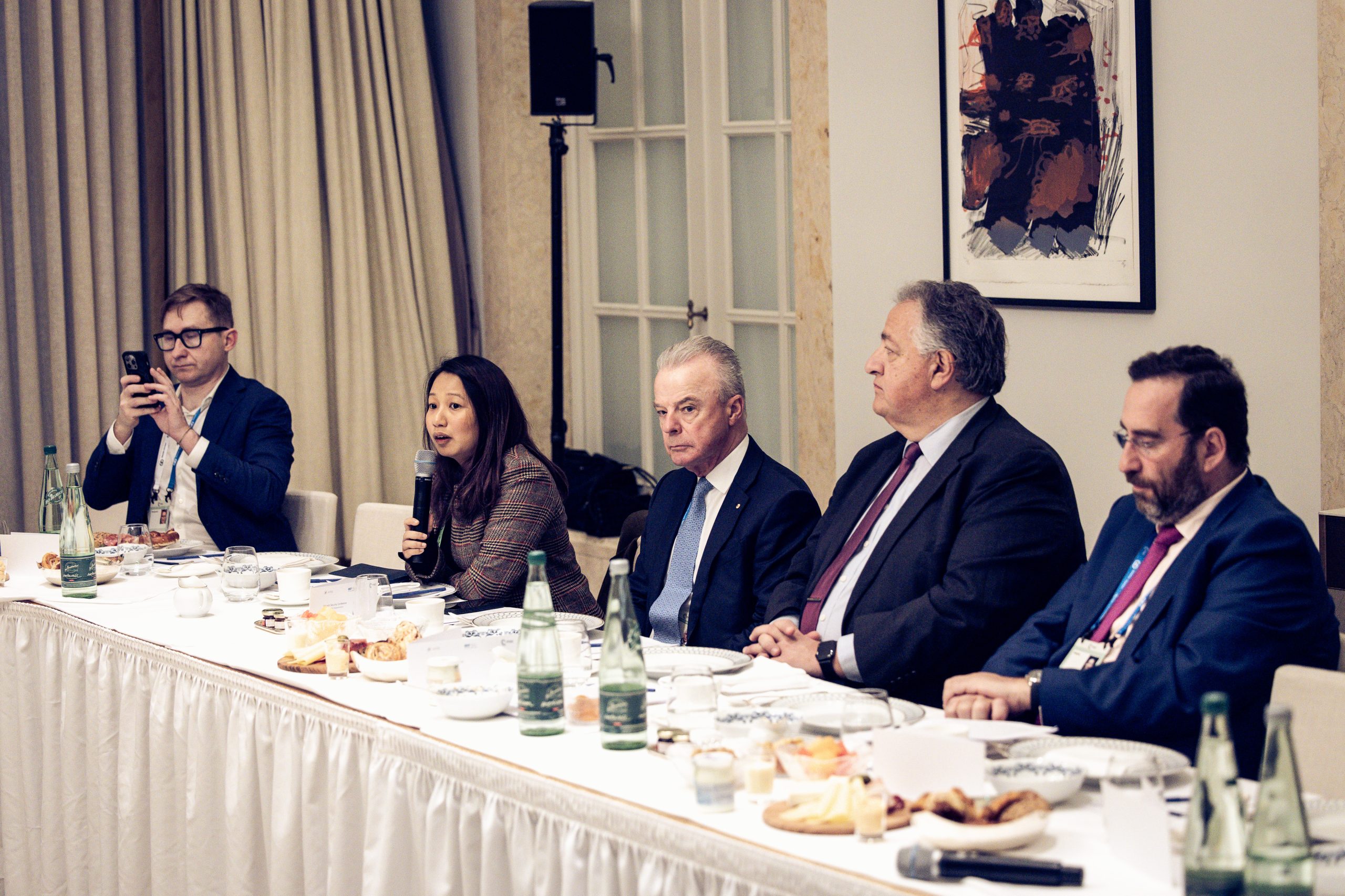 14.02.2025, Munich, MSC2025, Munich Security Conference, Rosewood Hotel: MSC 2025 - Minilateralism and Multilateralism: The Shift from Global Alliances to Targeted Partnerships
Photo: MSC/Jörg Fokuhl